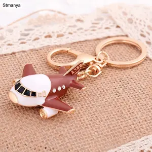 Aircraft Keychain -  New metal Keychain Car Key Chain Key Ring  Plane_Car Pendants Keychain Jewelry #17185