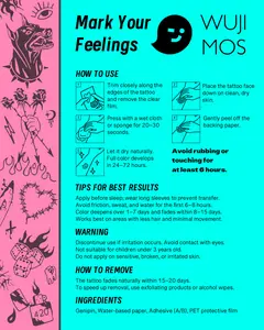 semi-temporary tattoo-HC148