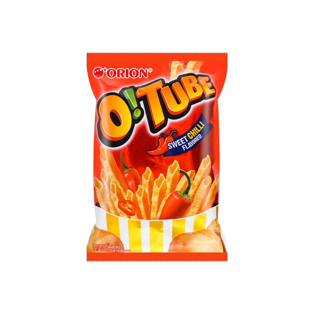 ORION O!Tube Potato Chip Chili Flavor 115g