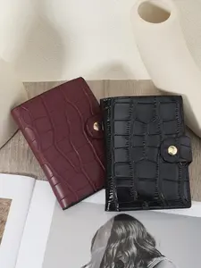 Women's Fashionable Stone Pattern Short Wallet, Lightweight Portable Multi Slot Women's Short Wallet, Multi-functional Card Bag, Trifold Card Holder