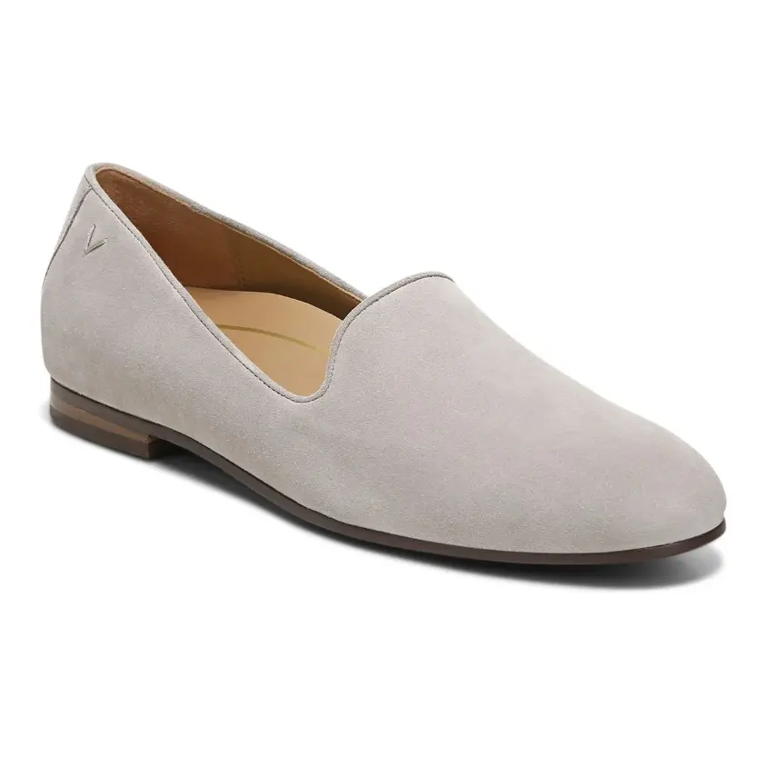 Vionic Willa II Dark Taupe Flat Slip-On Comfort Shoe Women's sizes 6-10 NEW