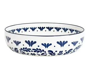 10 Strawberry Street Set of 6 Talavera Dinner Bowl/Pasta Plate
