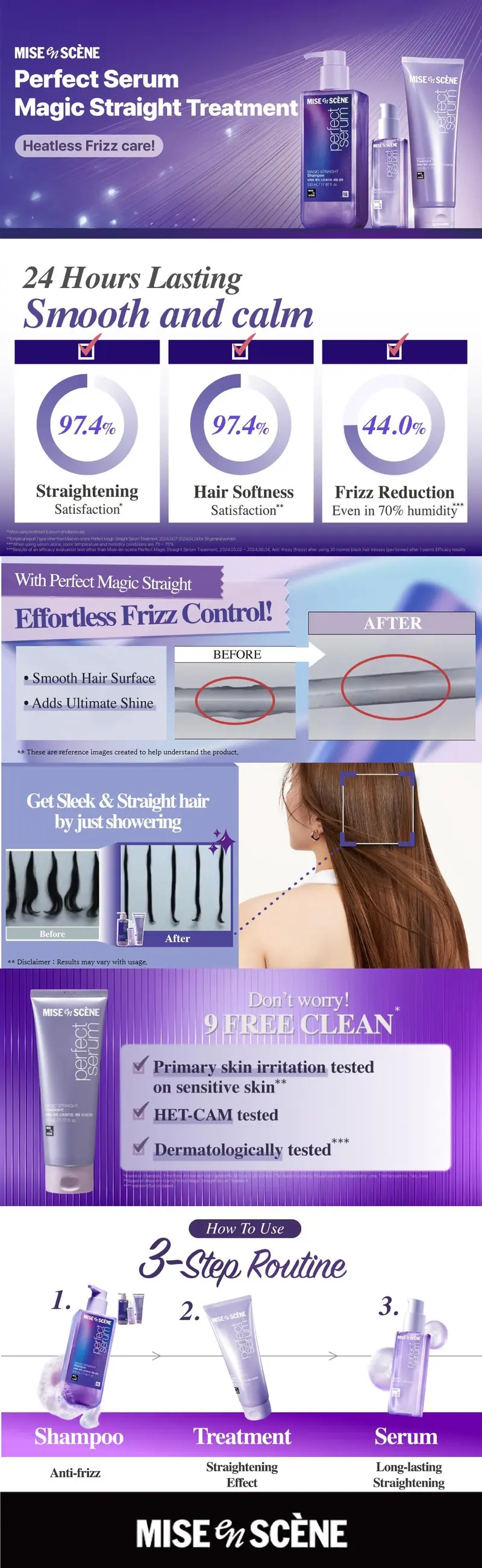 [Bundle] Perfect Serum Wash Day Routine (3 Options)｜Shampoo 17.92 fl oz + Conditioner(Treatment) + Serum 2.7 fl oz