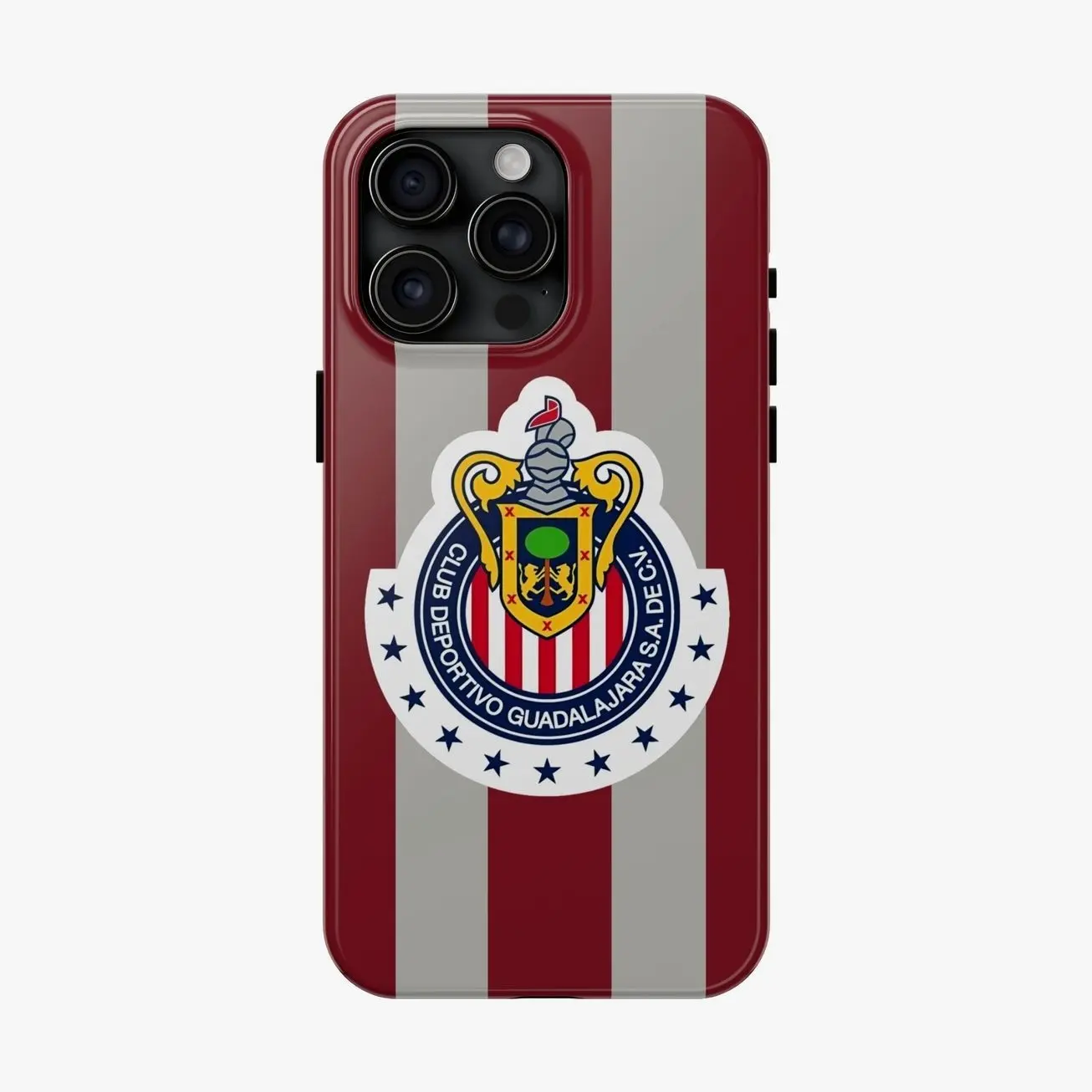 Chivas Liga Mexico Phone Case, iPhone 17 16 15 14 13 12 11 X 8 7 Pro Max/Pro/Mini, SAMSUNG GALAXY 21 S22 S23 S24 25 ULTRA PLUS Shockproof Anti-Drop Protective Cases 9