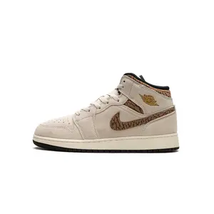 Jordan 1 Mid SE GS "Brown Elephant" DZ5369 102