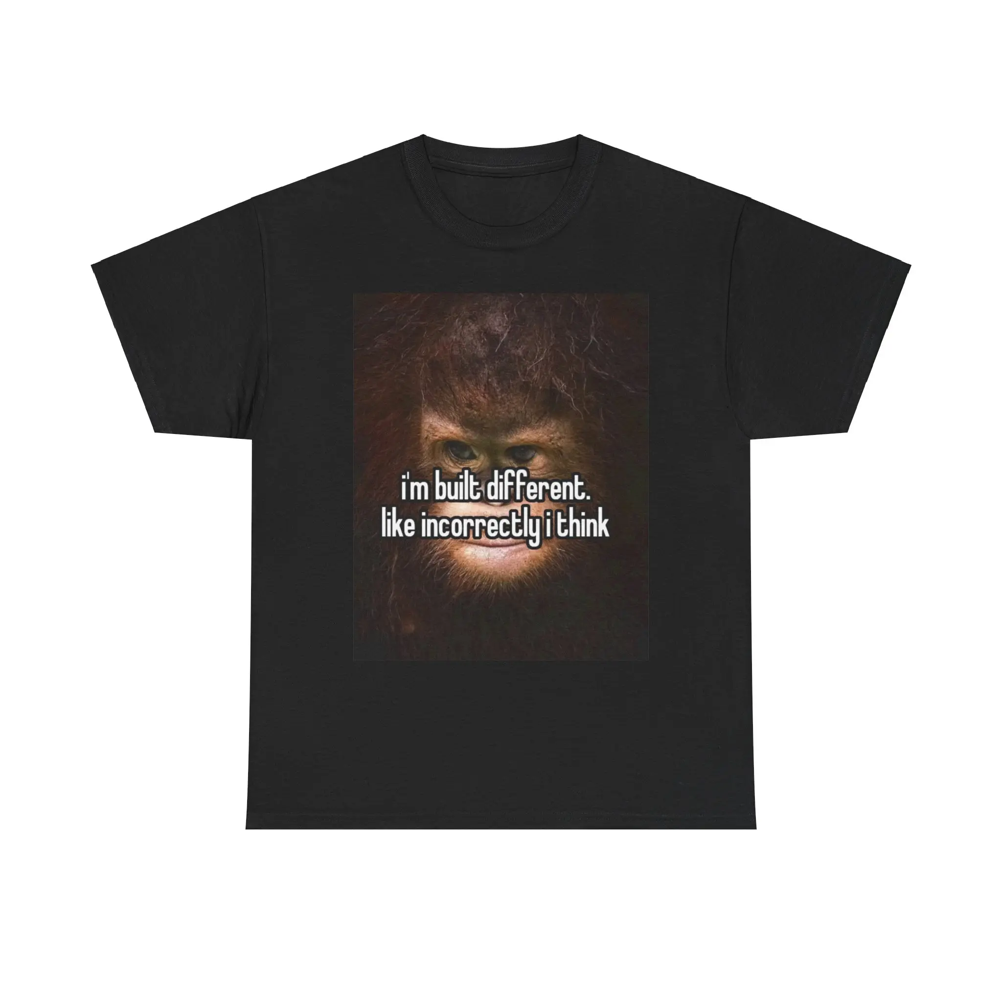 'Built Different' Unisex Heavy Cotten Tee Shirt