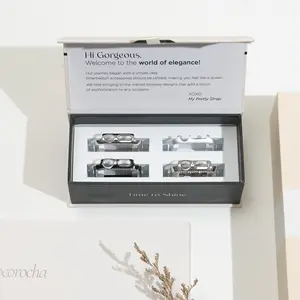 My Pretty Strap – Compatible Apple Watch Cover Gift Set – Stainless Steel iWatch Case for Women – Series 1–11, SE & Ultra (38MM / 40MM / 41MM / 42MM / 44MM / 45MM / 49MM) – Silver – Moonlight Glow