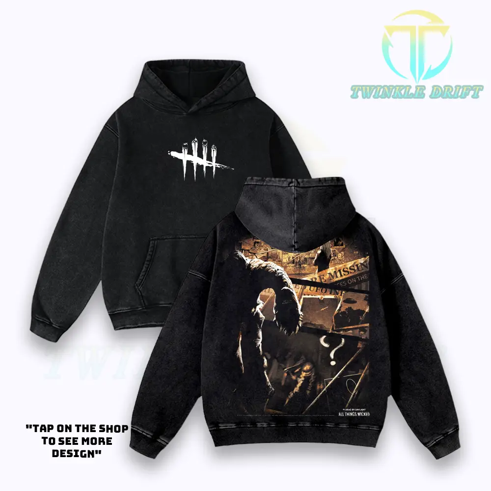 Dead By Daylight Graphic Hoodies, T-shirt, The Unknown Vintage Acid ...