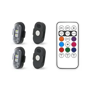 RGB Color Changing Car Decorative Light, Magnetic Car Atmosphere LED Light with Remote Control, Car Decorative Light, Led Lights Car, Car Interior Light, Led Car Ambient Light