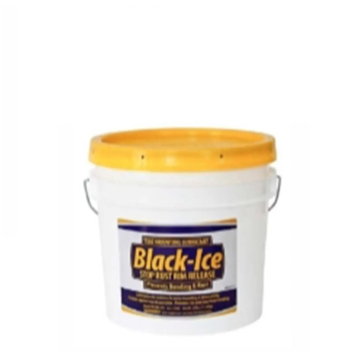 Black-Ice Heavy-Duty Tire Mounting Compound, Graphite-Based High-Viscosity Rust-Preventing Lube for Truck Rims, 27 lbs, Extends Wheel/Rim Life, Ideal for High Rust Geographic Areas