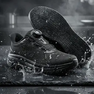 【2026 Recién llegado】Non Slip Work Shoes for Womens Water Resistant Walking Sneakers Slip On Food Service Chef Kitchen Shoes