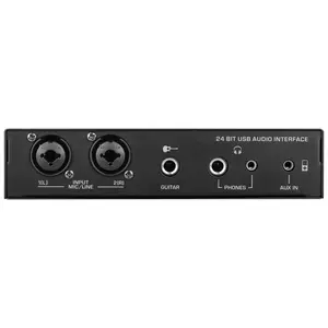 USB Audio Interface - Pristine Recording - 24 Digital Effects - Compact Size USB Audio Interface - Pristine Recording - 24 Digital Effects - Compact Size