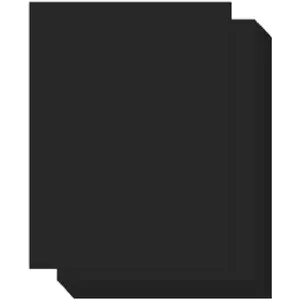 YINUOYOUJIA 100 Sheets Black Cardstock 8.5 x 11" Thick Paper, 250gsm/92lb Construction Paper for Crafts, Card Making, Invitations, Printing, Drawing, Scrapbook Supplies