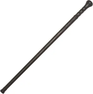 Cane Hiking Stick Mountaineering Stick Black Walking Hiking Men and Women 35 inches