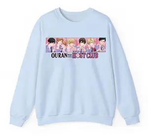 Ouran High School Host Club Characters Crewneck Sweatshirt