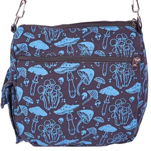 SoliVisk Magic Mushroom Small Crossbody Shoulder Bags