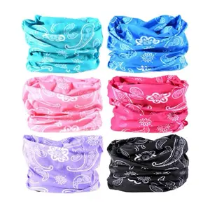 Headband Neck Gaiter Head Wrap Headwear Face Mask Magic Scarf Bandana for Men and Women
