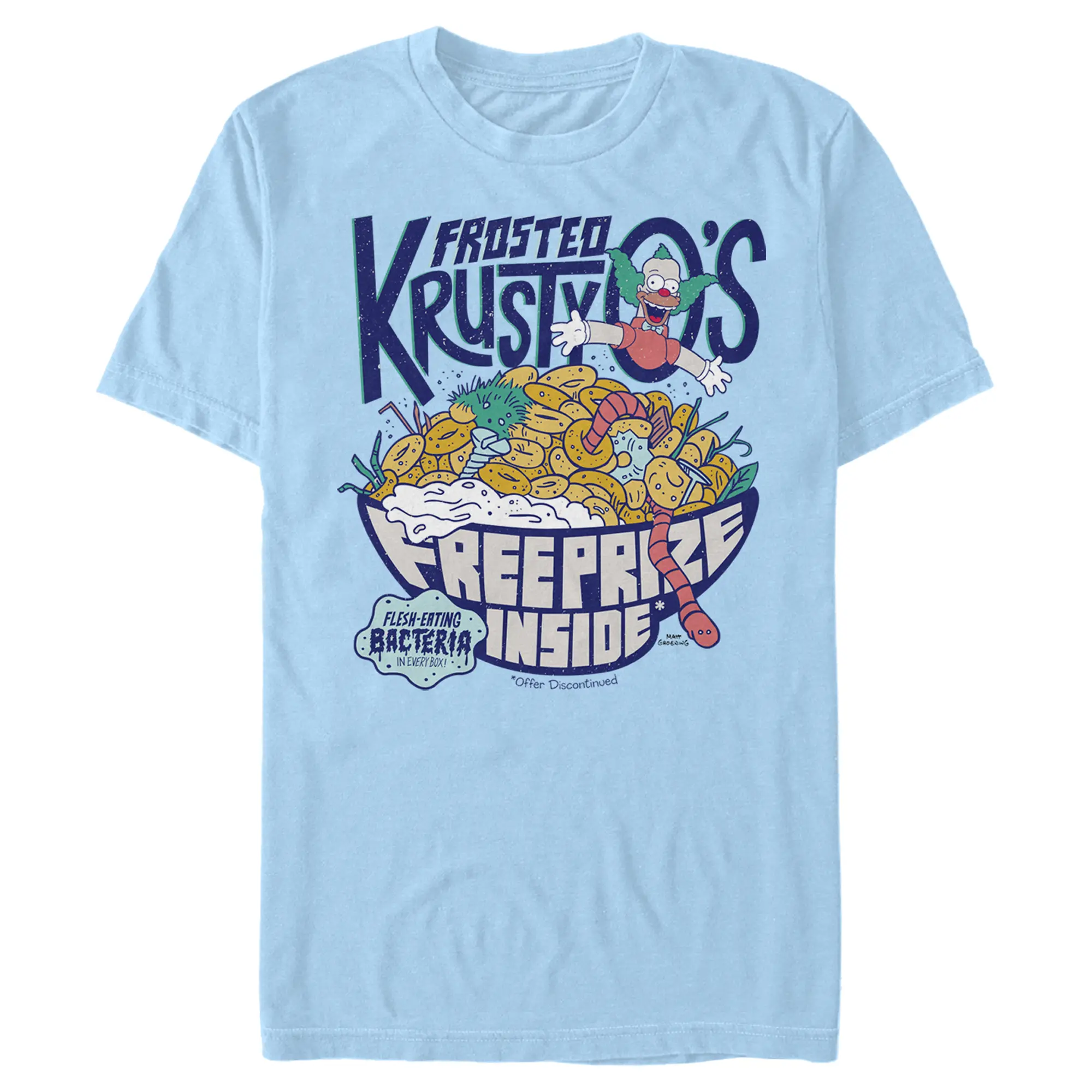 Men's The Simpsons Frosted Krusty O's T-Shirt