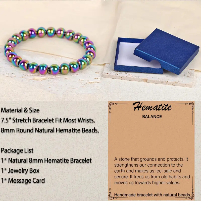 Handmade Natural Gemstone Stretch Elastic Bracelet Healing Crystal Round Stone Beads Jewelry Gifts for Women Men Handmade Natural Gemstone Stretch Elastic Bracelet Healing Crystal Round Stone Beads Jewelry Gifts for Women Men