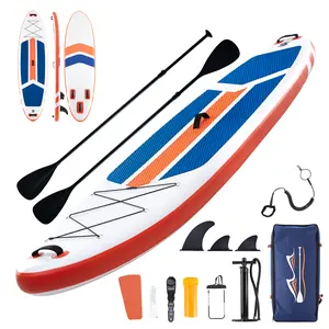 Ultra-Light Inflatable SUP Board w/ 2-in-1 Adjustable Paddle | Wide Non-Slip Deck & Premium Accessories | All Skill Levels (Adult/Youth)