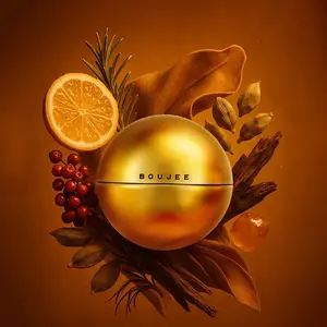 Eze Elevate Boujee Unisex Perfume 0.6 oz / 1 oz / 2.5 oz | Long Lasting 12+ Hours | Oud, Leather, Citrus, Spicy, Woody, Amber | Eau de Parfum | Vegan & Cruelty Free | Gift for Her & Him