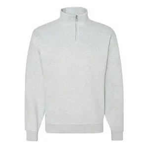 Jerzees Mens NuBlend Quarter Zip Cadet Collar Sweatshirt