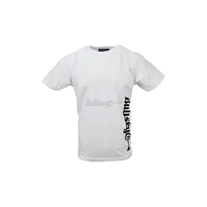 Bullseye Vertical Logo White T-Shirt