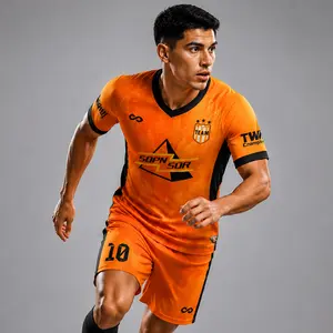 CIKERS Flame Realm Custom Soccer Jersey Sublimation Personalized Soccer Team Jersey, Custom Soccer Shirts Uniform with Name, Number, Team Badge, Gifts for Soccer Lovers 2026