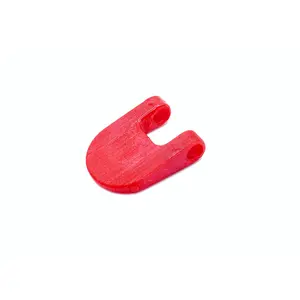 Slip Grip Tabs for BeyBlade X launchers - Red (Set of 2)