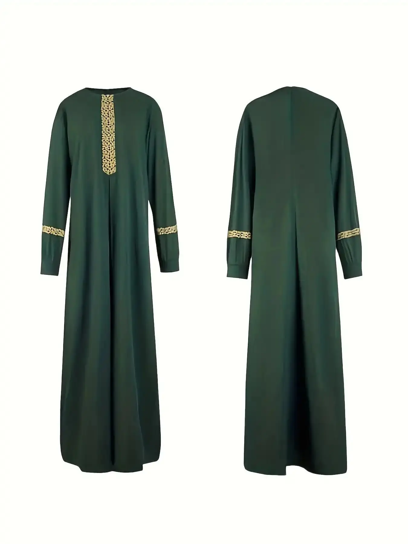 Women's Muslim Long Robe Dress Islamic Prayer Gown, Ultra-Long Modest Clothing with Comfortable Stylish Relaxed Fit for Everyday, modest elegance, refined modesty, graceful coverage, timeless appeal
