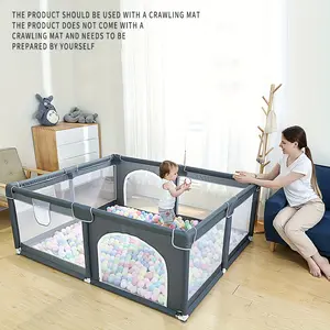Baby enclosure game tent,comprehensive crawling,learning to walk enclosure, indoor home climbing mat game enclosure for children's activity center, large indoor and outdoor baby playground, sturdy and safe baby enclosure, Mother's Day gift