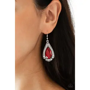 Superstar Stardom Red Earring