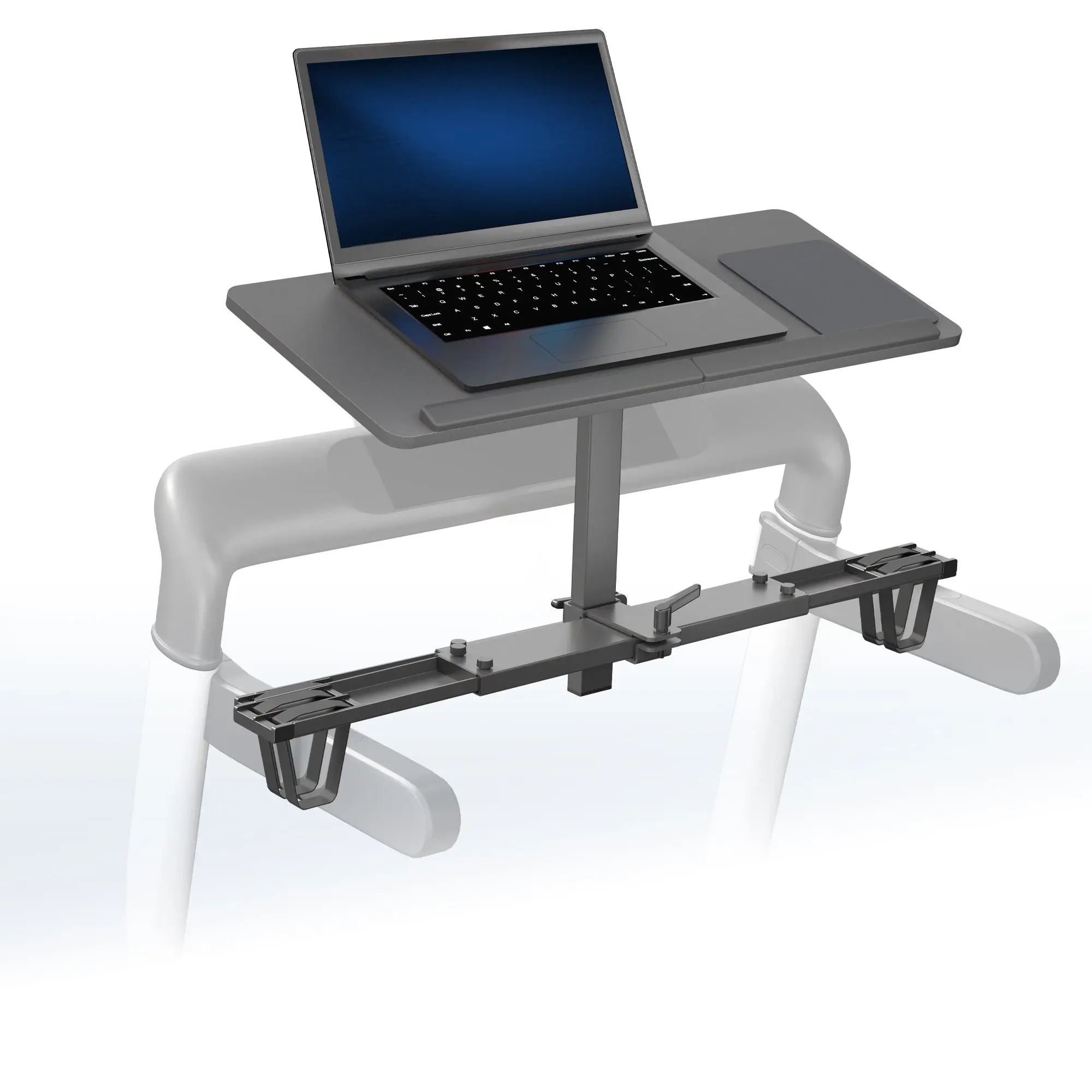 27 In Height Adjustable Desk - Treadmill Accessory That Supports Laptops, Office Equipment Tray