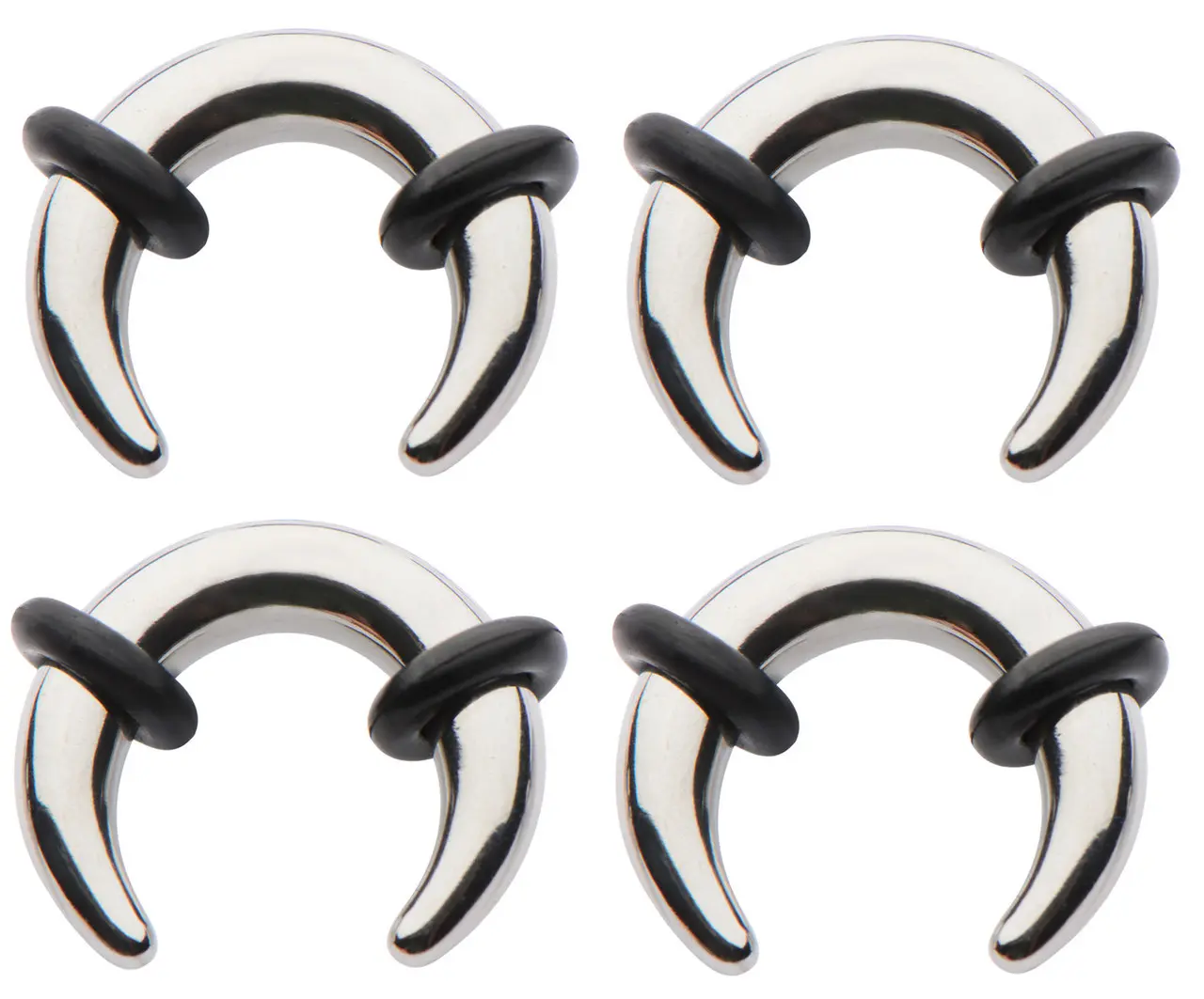 8g 10g 12g 14g Steel Pinchers for Ears Septum Horseshoe Gauges