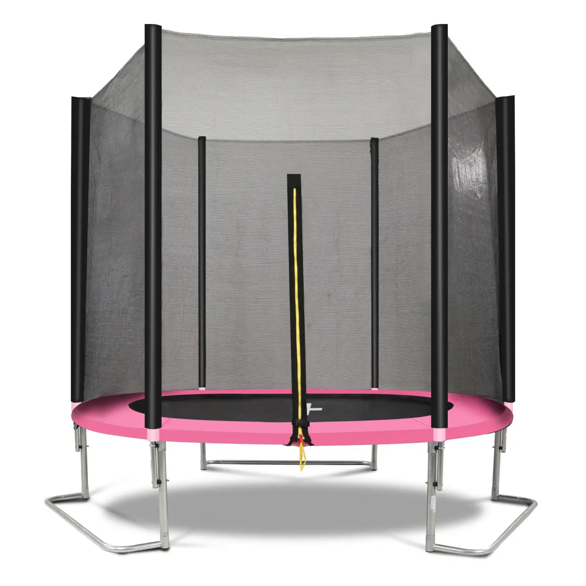 8FT Outdoor Trampoline for Kids, ASTM Certified with L-Shaped Legs & Reinforced Jump Mat, Heavy-Duty Galvanized Steel Frame, Weather Resistant for Backyard Garden
