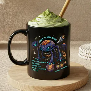 Project Hail Mary Amaze Amaze Amaze Ceramic Coffee Mug, Sci Fi Ryland Grace Nerdy Science Fiction Lover Ceramic Coffee Accent Mug, Perfect Gift for Him & Her
