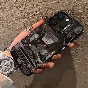 Phone Case Featuring Supernatural'S Dean And Sam, Compatible with for iphone Models 17, 16E, 16, 15, 14, 13, 12, 11, Mini, Pro, Max, Air, X, XR, XSMAX, 8, And 7 Plus, Designed to Be Anti-Fall with a Matte Finish. Protection Protective