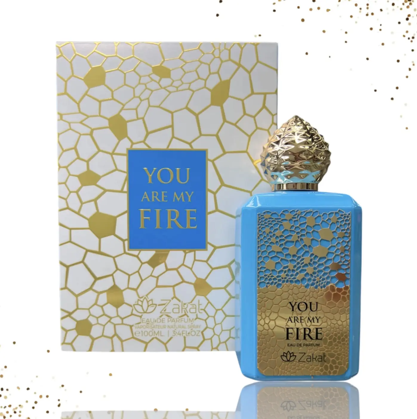 You Are My Fire EDP Perfume By Zakat 3.4oz / 100ml