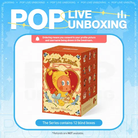 [POP NOW]Twinkle Twinkle Crush On You Series Figures, Blind Box POP MART