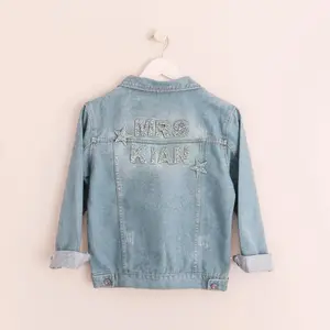 Bridal Sparkle Denim Jacket