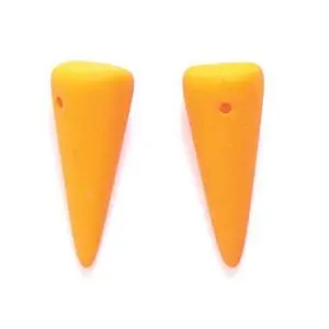 7DP638-NM: CZ Spike Neon Orange Matte 7x17mm 40PC