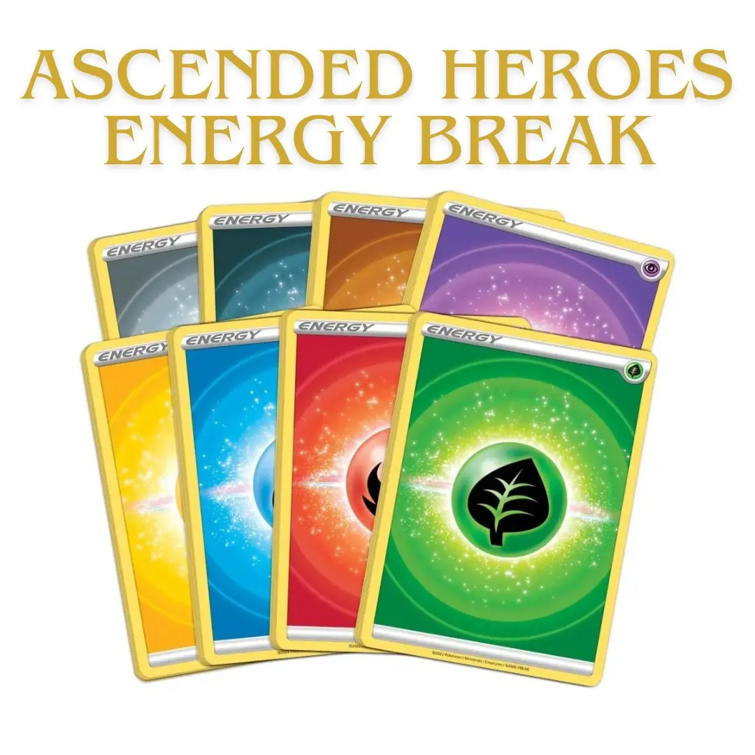 ASCENDED HEROES 36 Pack Energy Break *1 Energy Buy* Pokémon TCG