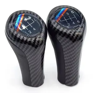 BMW E30-E92 Carbon Fiber & Leather Gear Shift Knob