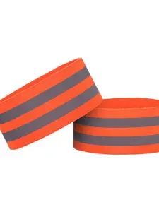 Reflective Sports Wristband Set, Safety Reflective Bracelet, Night Running Cycling Elastic Band, Secure and Comfortable Fit