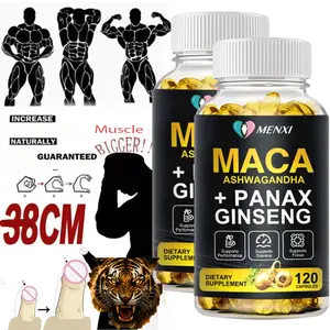 Maca Root Capsules 11400mg - 120 Pills - Red Yellow Black Maca - High Dose Extract for Men Women, gift for him her, couple gift