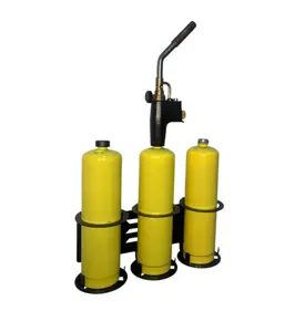Triple Propane Torch Holder Organizer Rack
