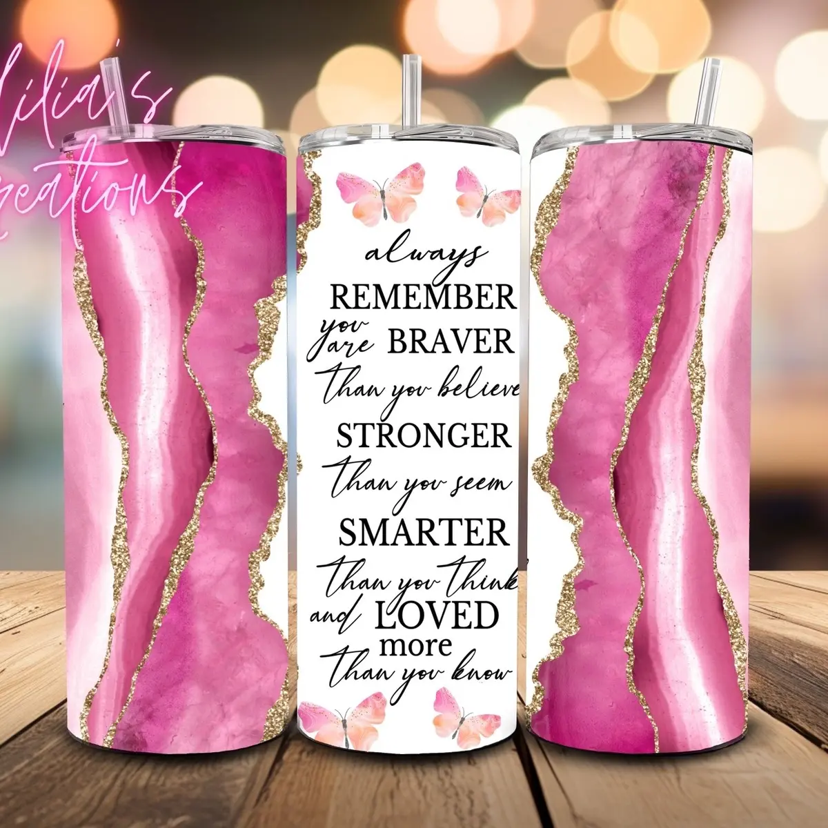 Self love 20 oz sublimated tumbler Drinkware Bottle Handmade Printed Straw Water Bottles Portable Bottled Mug Washable Personalised Reusable