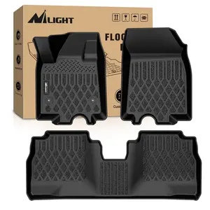 Nilight TPE Floor Mats for Chevy Equinox EV Only 2024 2025 2026 All Weather Custom Fit Heavy Duty Floor Liners fathersdaygift