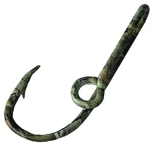 Eagle Claw 155AH-CAMO Graphix Edition Hat/Tie Clasp Hook, Camouflage, 1/pk