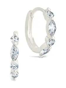 Sterling Silver Kensington Micro Hoops